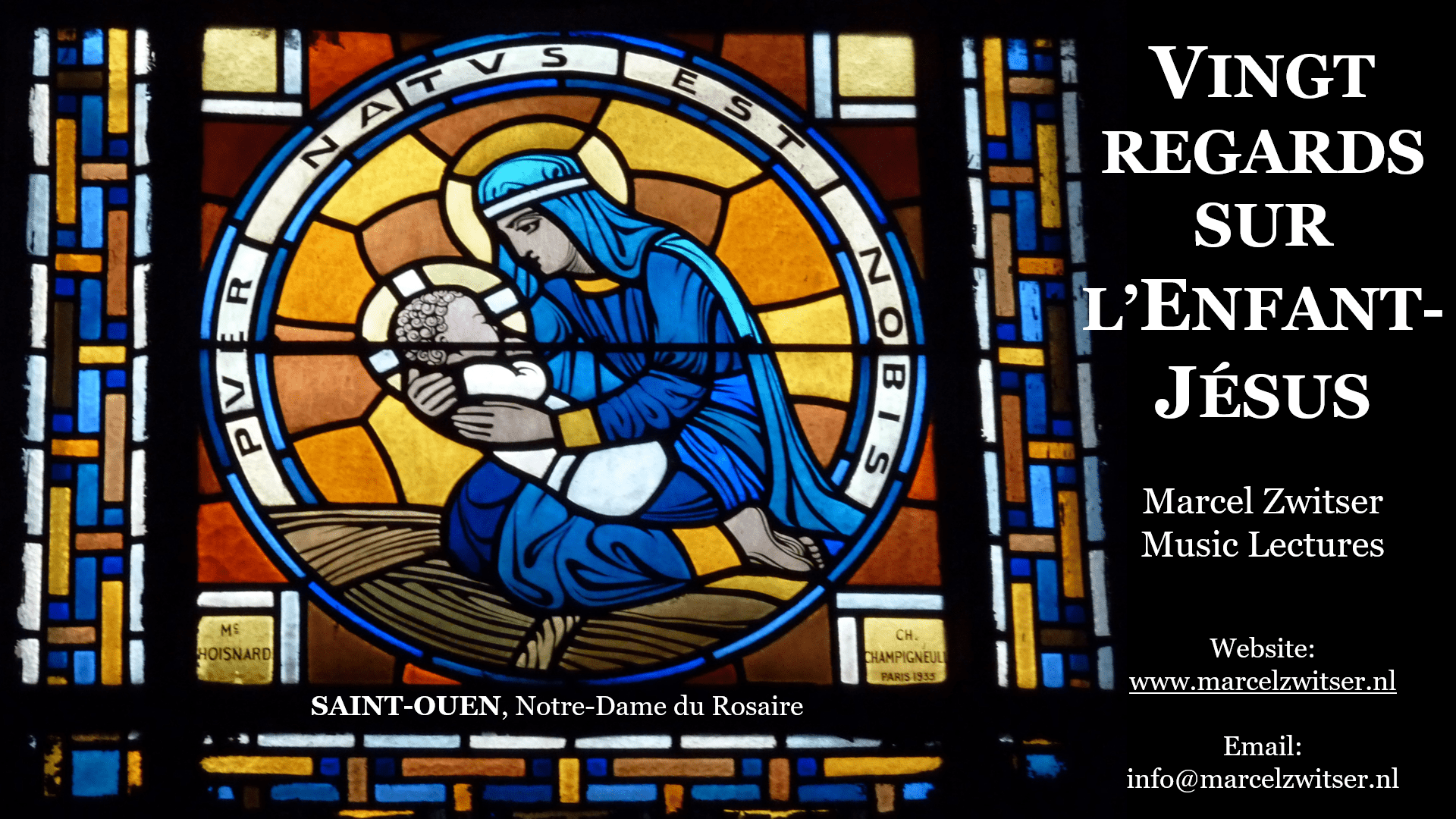 AMSTERDAM: Muziekanalyse Olivier Messiaen ‘Vingt regards sur l’Enfant-Jésus’