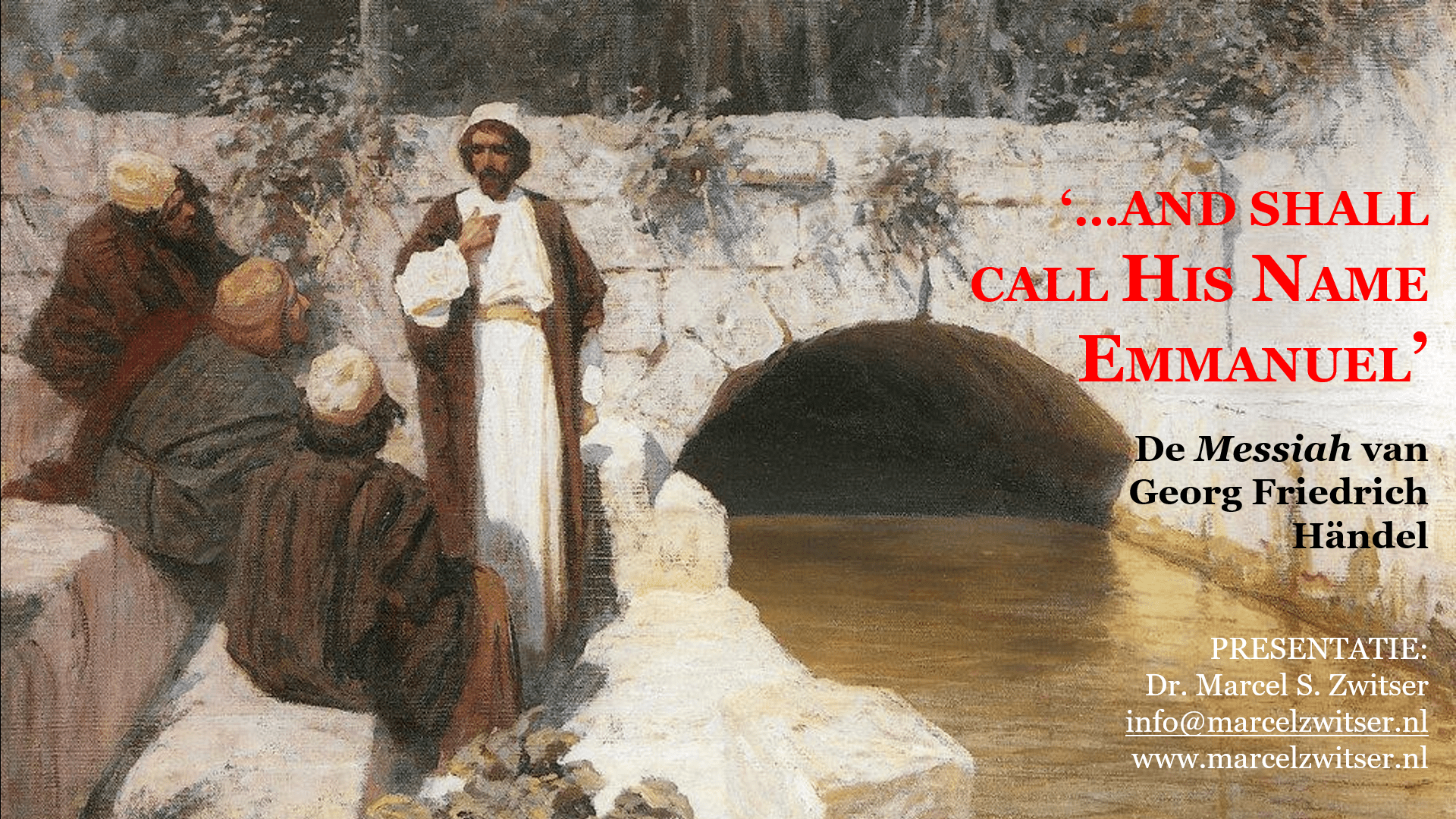 Händel Messiah: ‘…and shall call His Name Emmanuel’